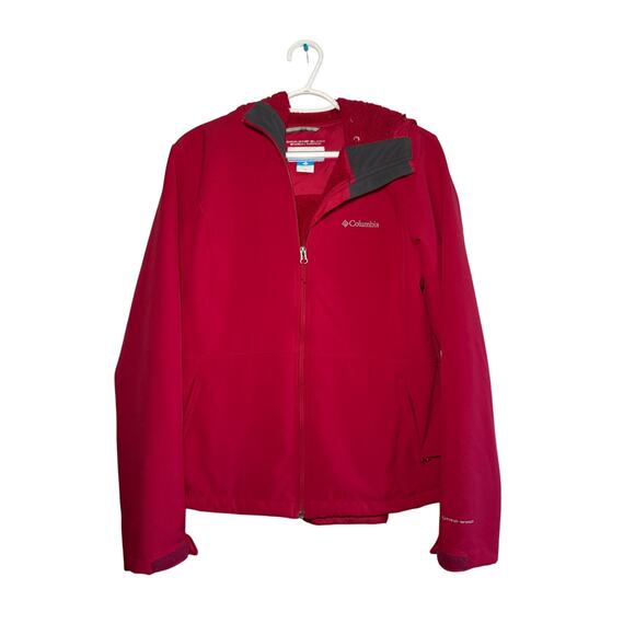 Columbia Omni wind block pink sherpa lined breathable windproof jacket womens XL - Picture 1 of 11